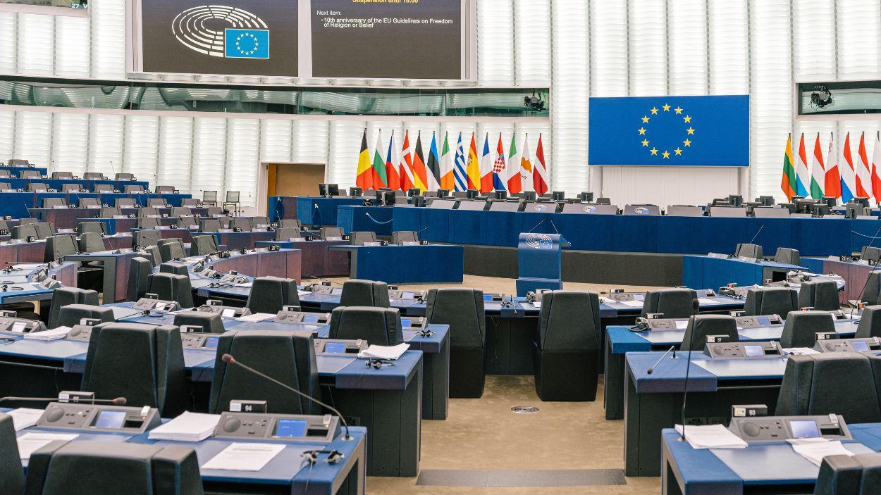 Vista general del hemiciclo del Parlamento Europeo. EP/Archivo.