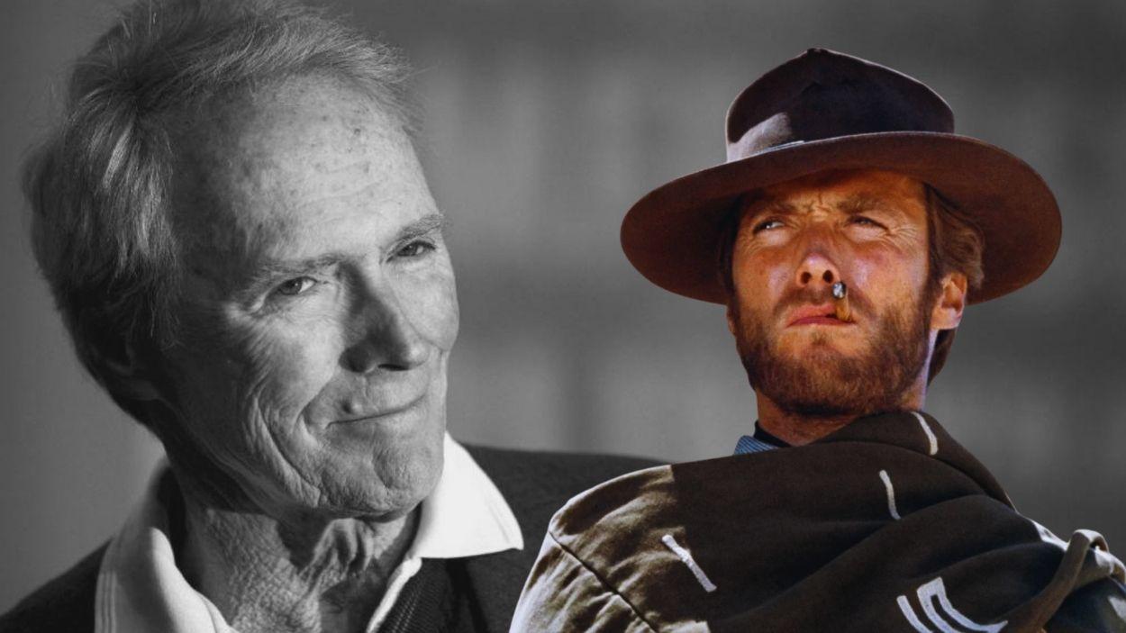 Clint Eatswood. Fotomontaje.