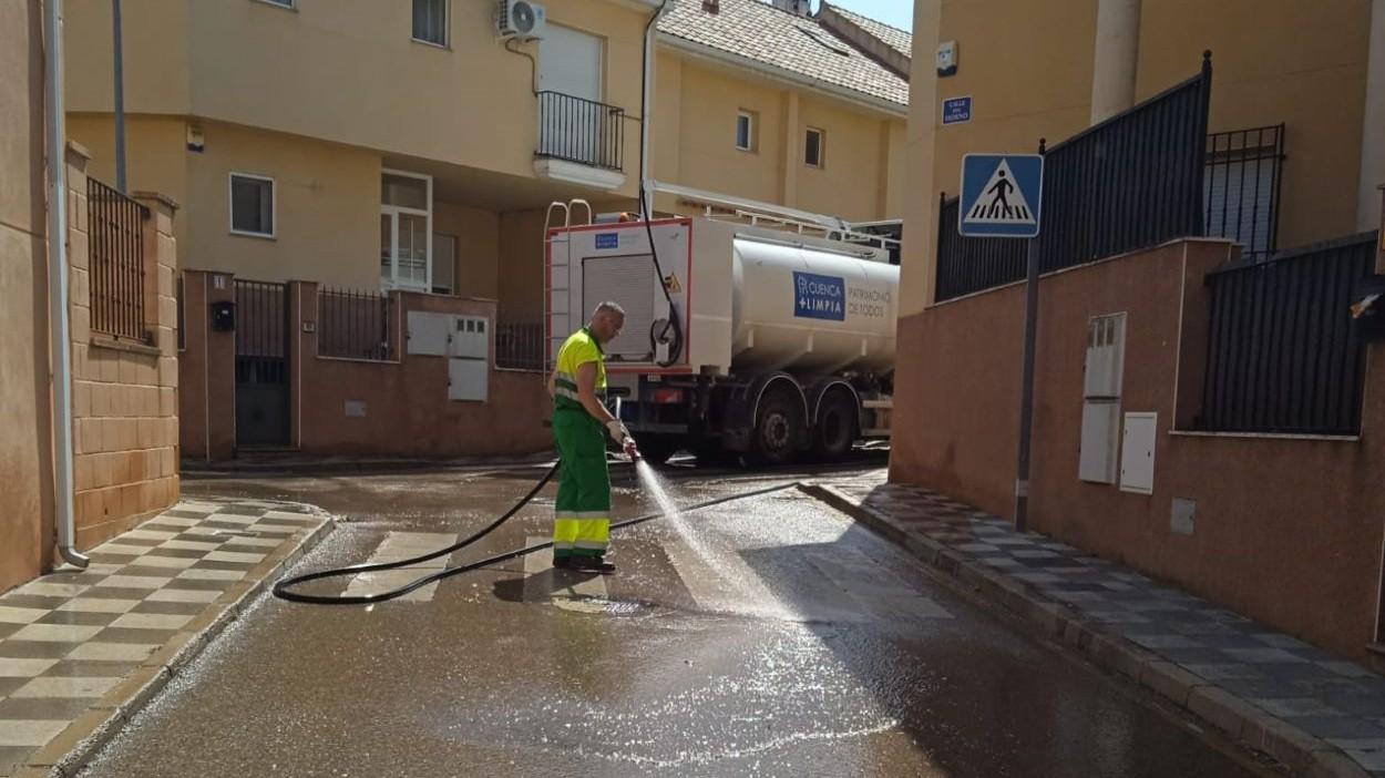 Nohales Limpieza Intensiva. Ayuntamiento de Cuenca