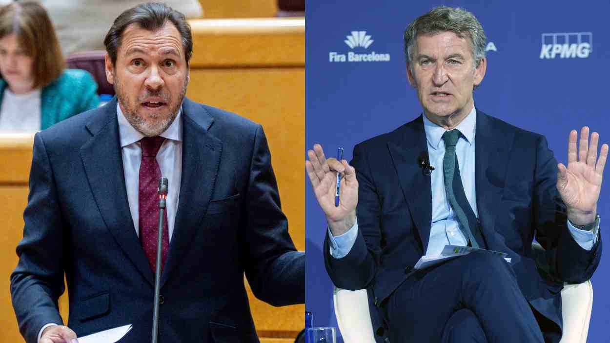 Una cifra le sirve a Óscar Puente para tumbar el bulo de Feijóo sobre la regularización de migrantes