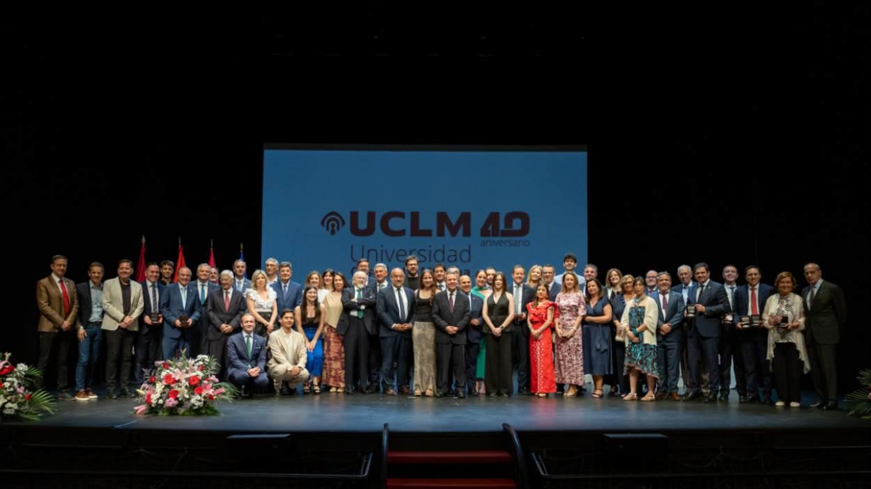 Acto por el 40º aniversario de la Universidad de Castilla-La Mancha (UCLM). JCCM.