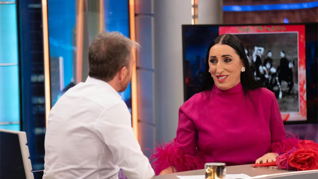 Rossy De Palma durante su visita en 'El Hormiguero' 