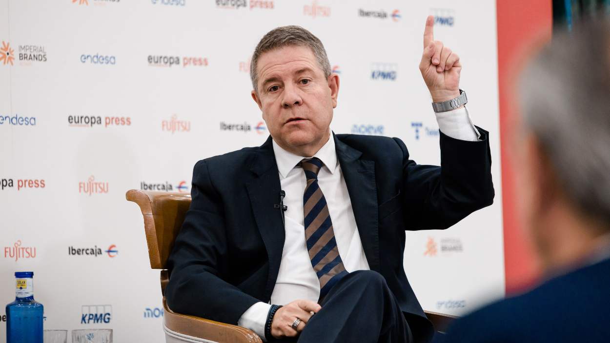 Emiliano García-Page, presidente de Castilla-La Mancha. EP.