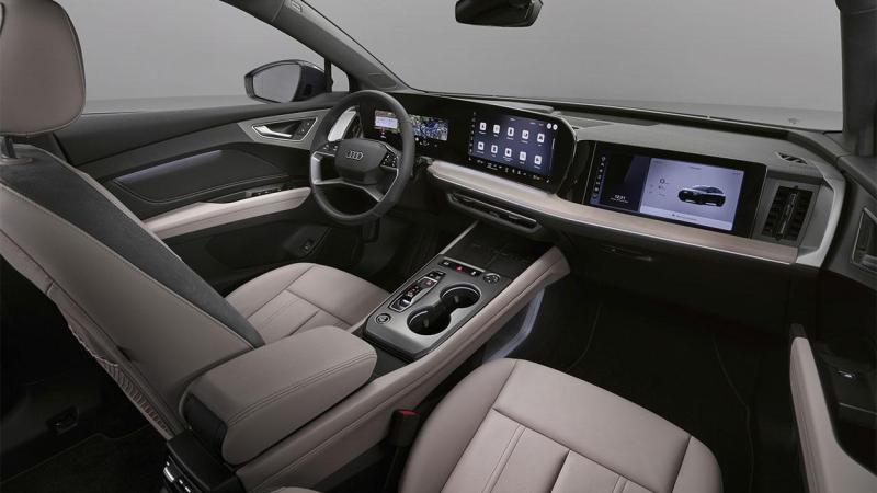 audi q4 e tron interor