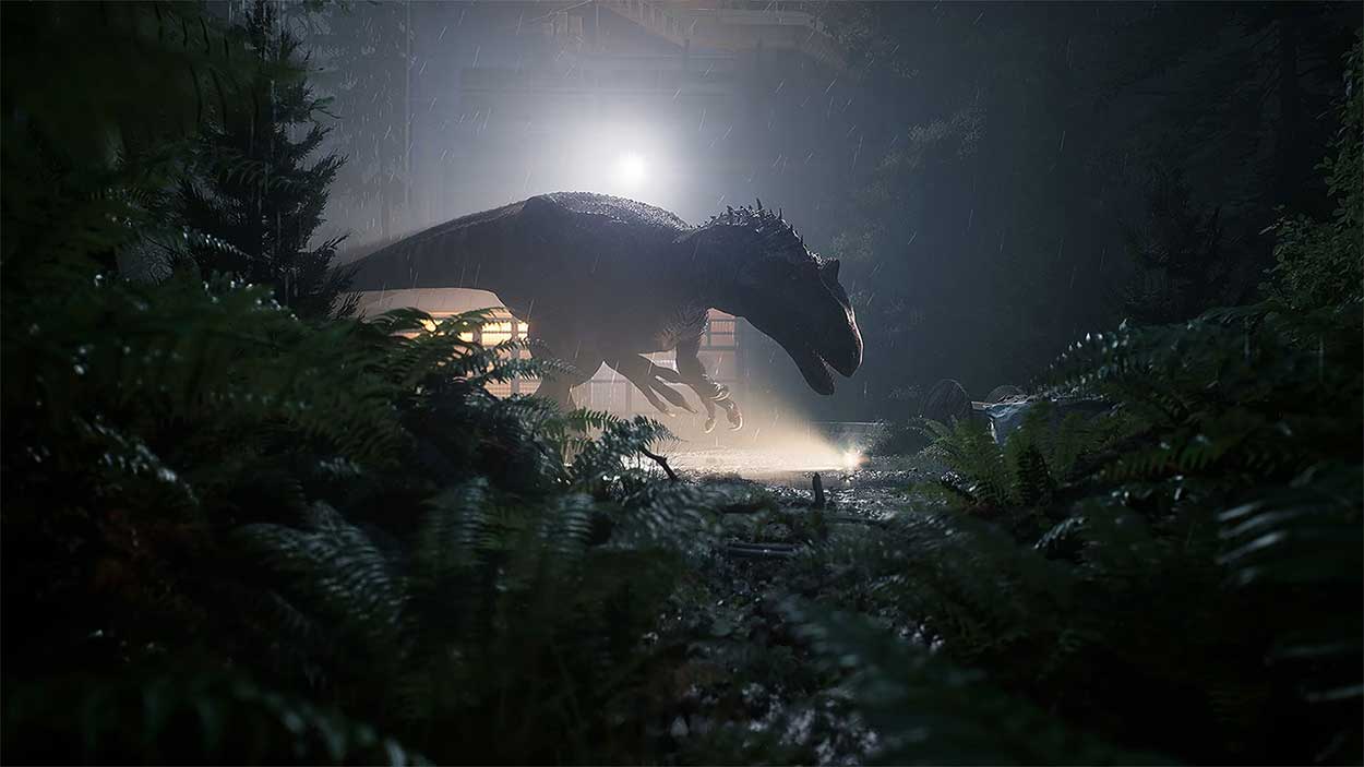 Un dinosaurio de The Lost Wild