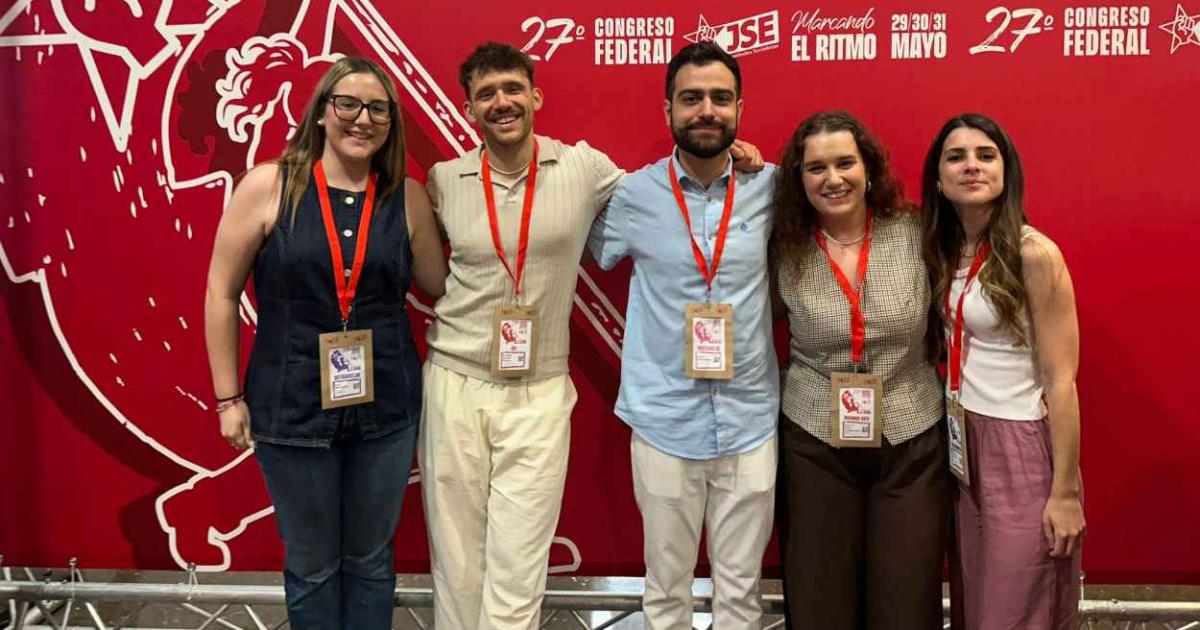 La JSC refuerza su presencia dentro de la Joventudes Socialistas de España en el marco de su Congreso Federal