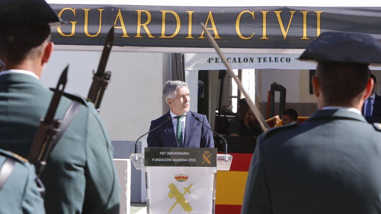 Marlaska niega presiones a agentes de la UCO y defiende a la directora de la Guardia Civil