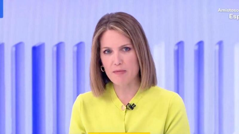 Silvia Intxaurrondo en 'La Hora de La 1'. RTVE.