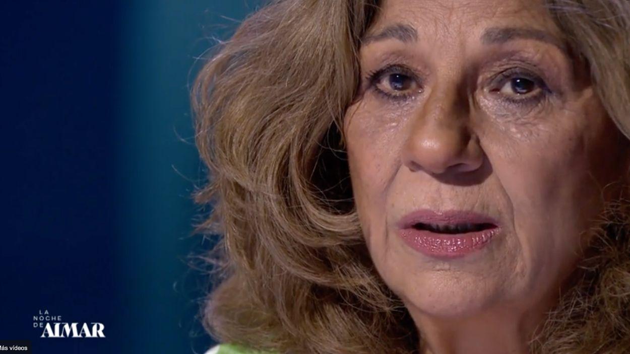 Lolita Flores en 'La Noche de Aimar'. Atresmedia.