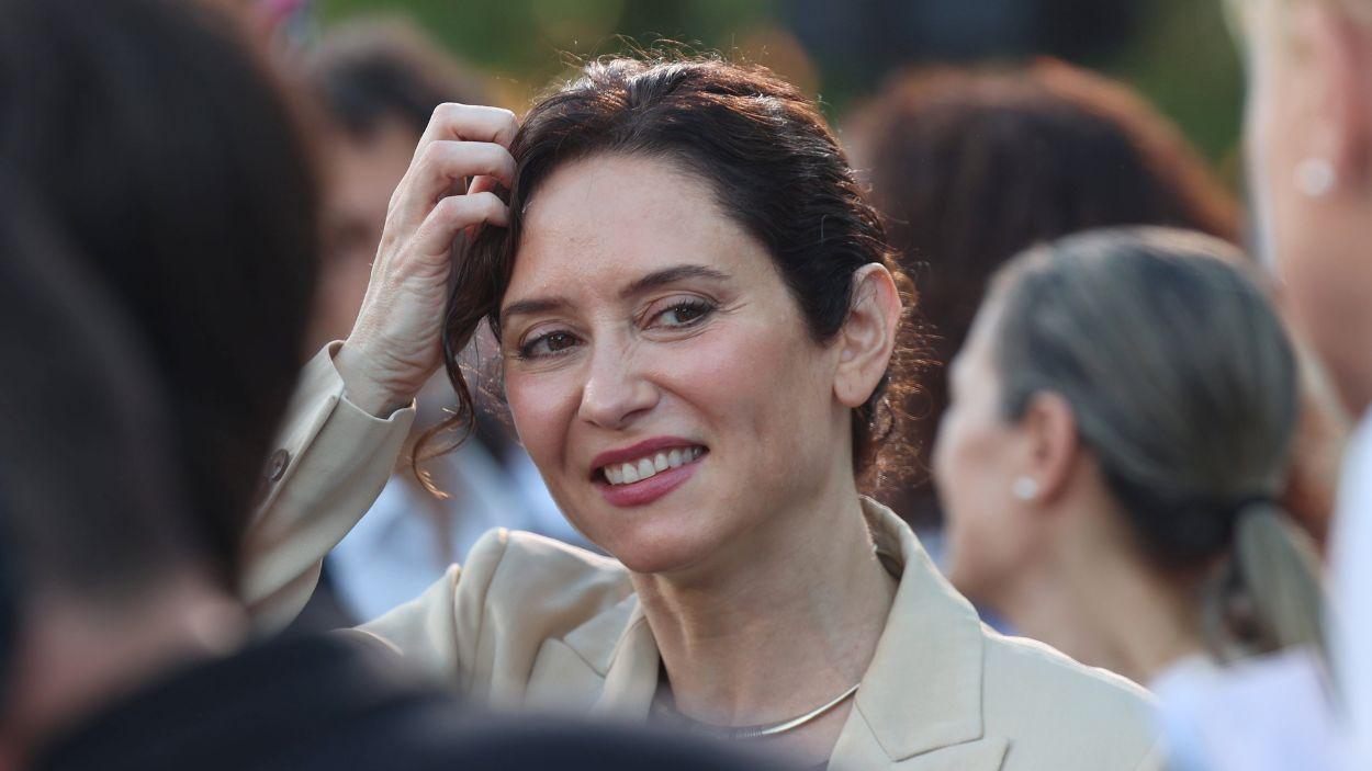 La presidenta de la Comunidad de Madrid, Isabel Díaz Ayuso. EP.