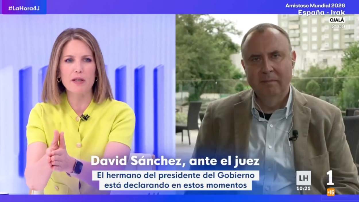 Silvia Intxaurrondo y el catedrático en Derecho Procesal, Jordi Nieva