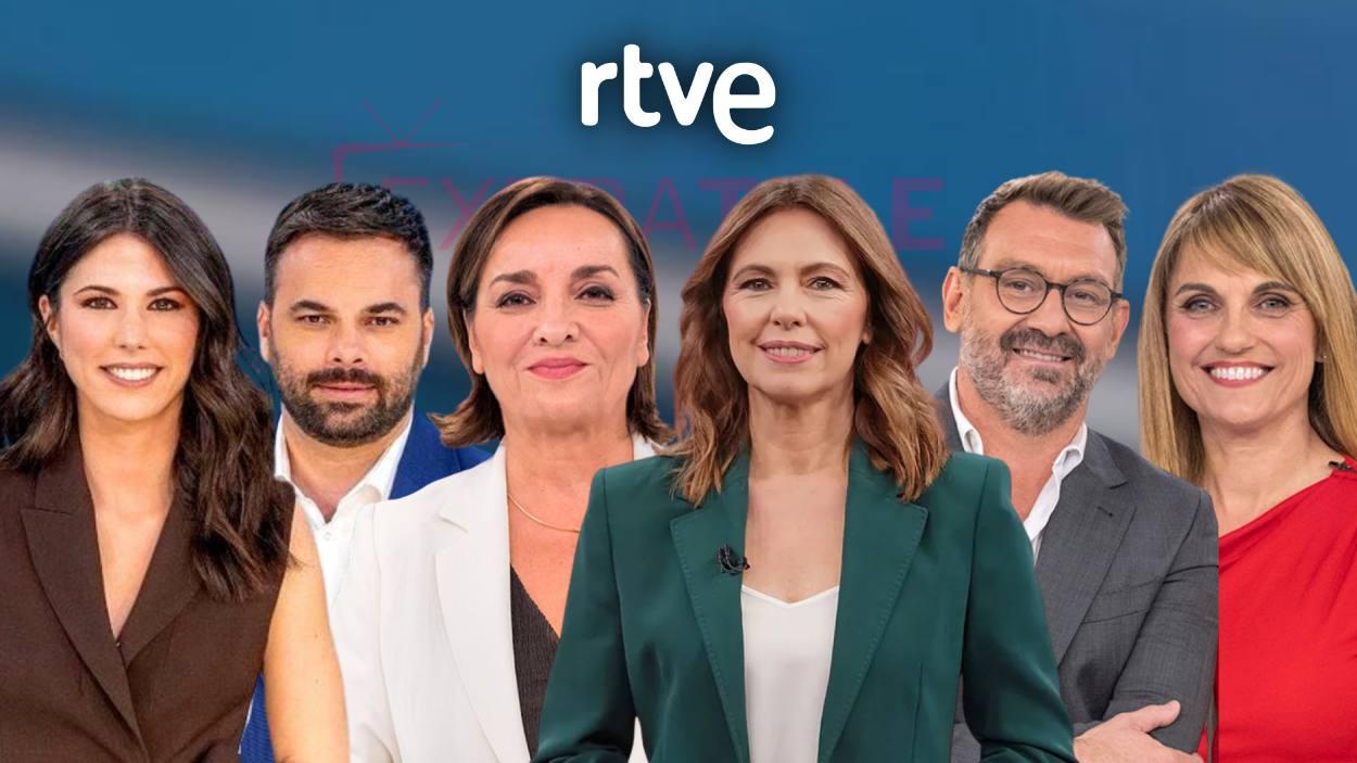 Los rostros de los Telediarios de TVE