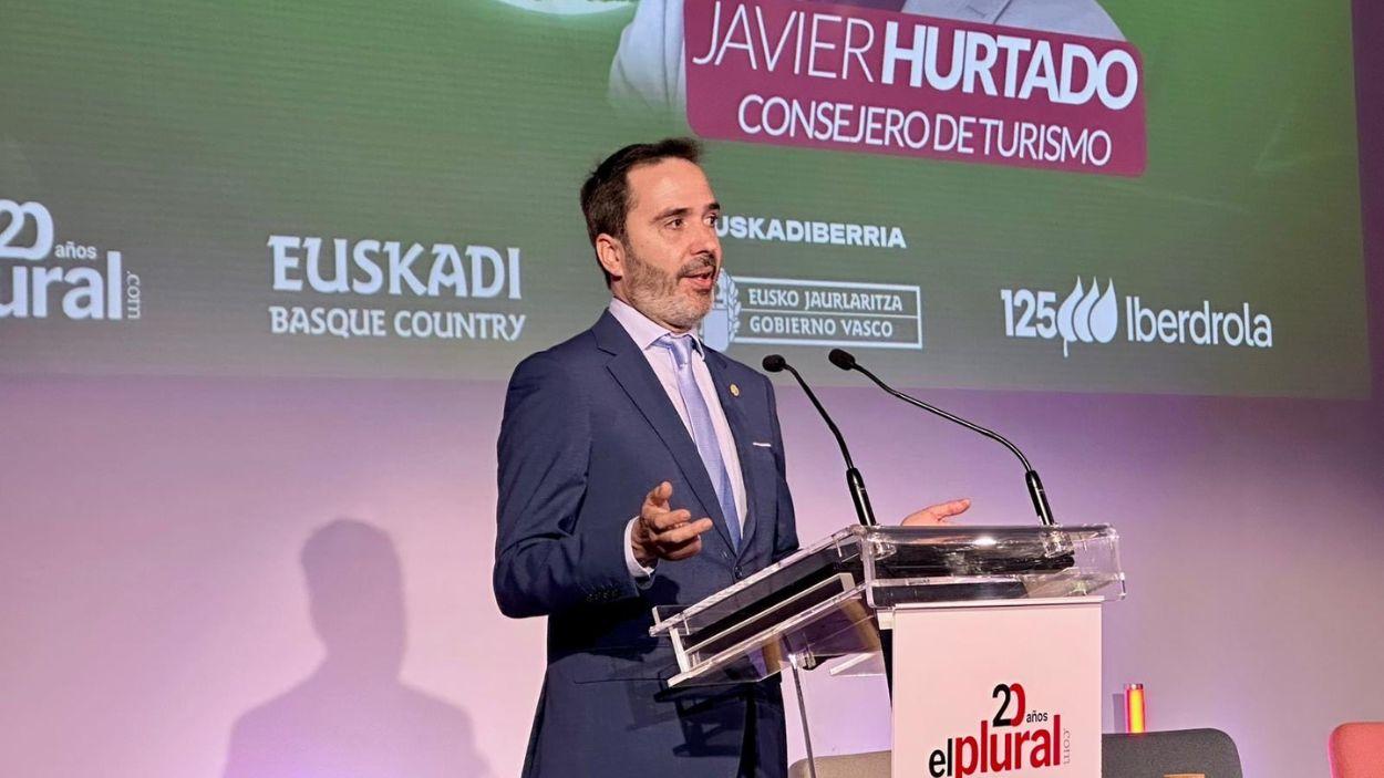 Javier Hurtado, consejero de Turismo de Euskadi, inaugura las Jornadas de Turismo Sostenible de ElPlural