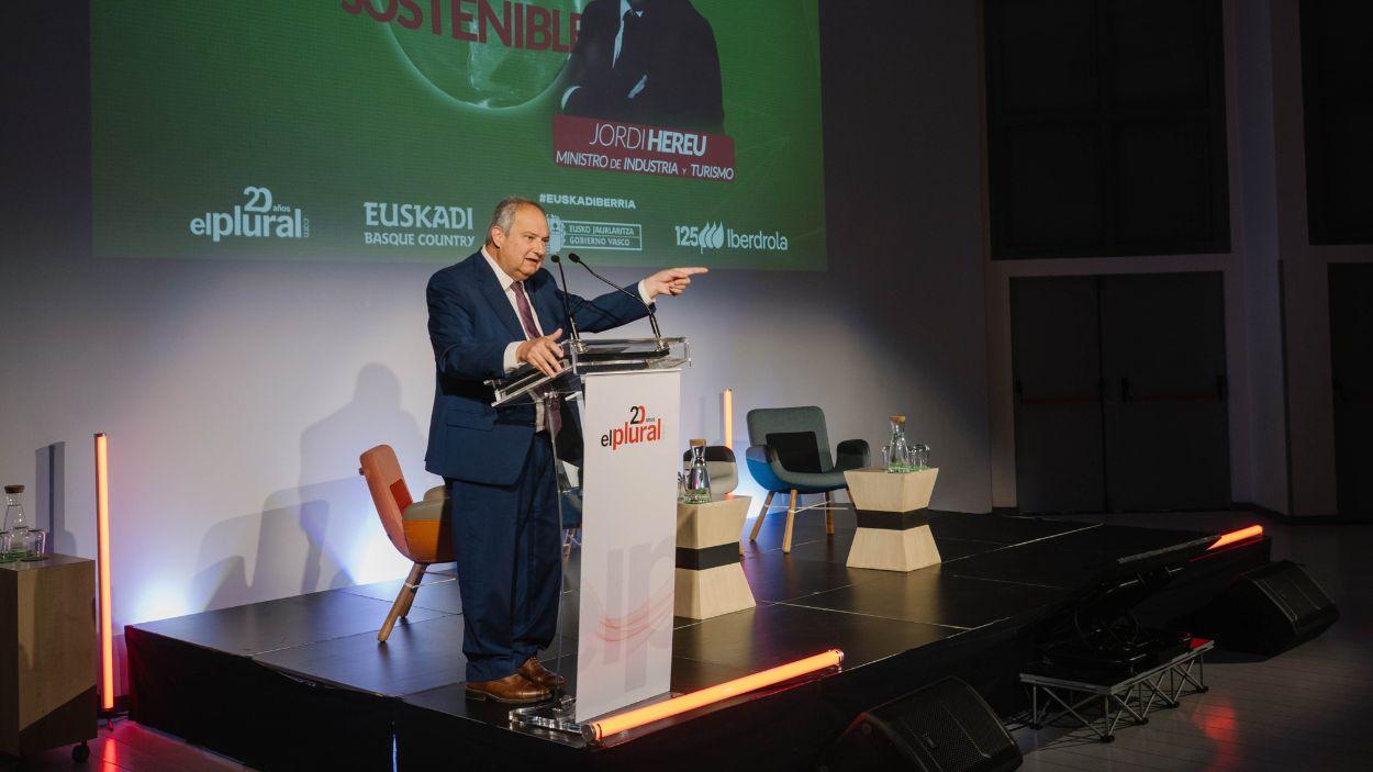 Jordi Hereu, ministro de Turismo, clausura las Jornadas de Turismo Sostenible de ElPlural