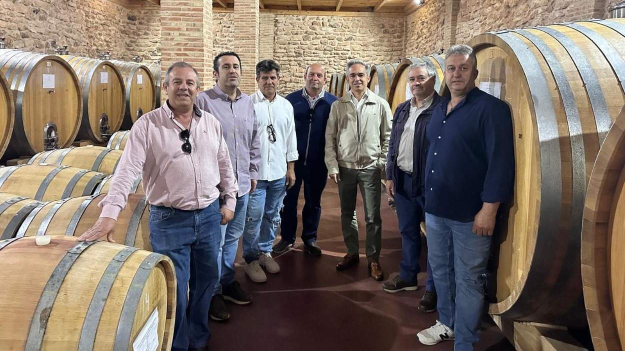 Visita bodegas Parra Jiménez. JCCM