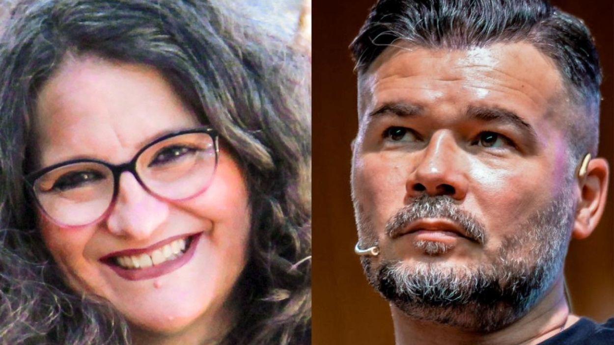 Gabriel Rufián y Mónica Oltra protagonizarán el 19 de junio en ValÈncia otro acto sobre el futuro de la izquierda. EP.