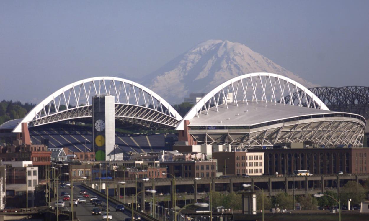El Lumen Field se integra en el paisaje urbano de Seattle. ACS