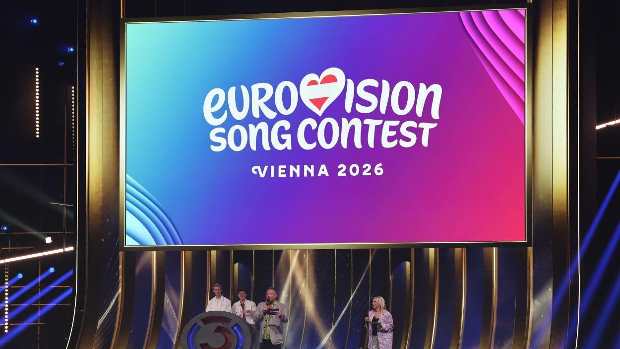Imagen del escenario de Eurovisión en la final de Viena, 2026. EP.