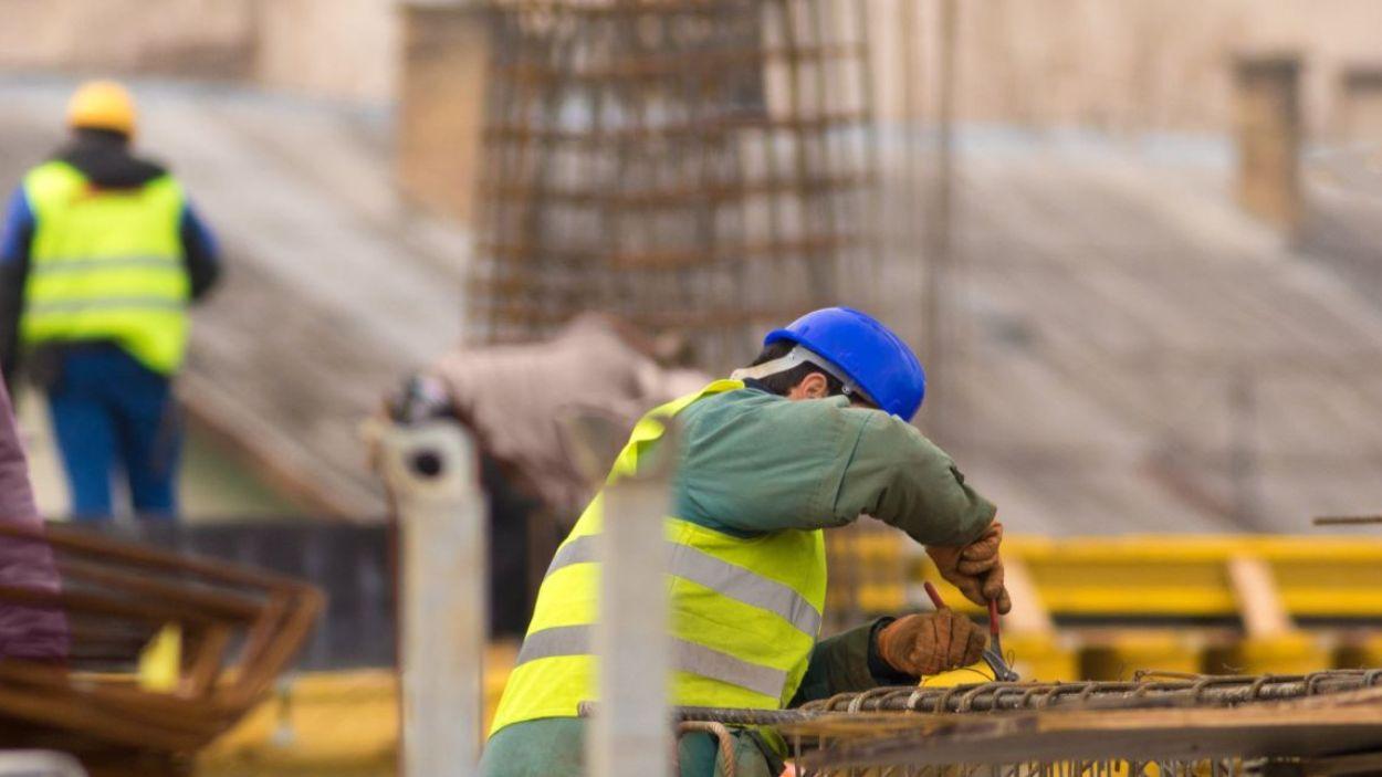 Trabajadores del sector de la construcción.