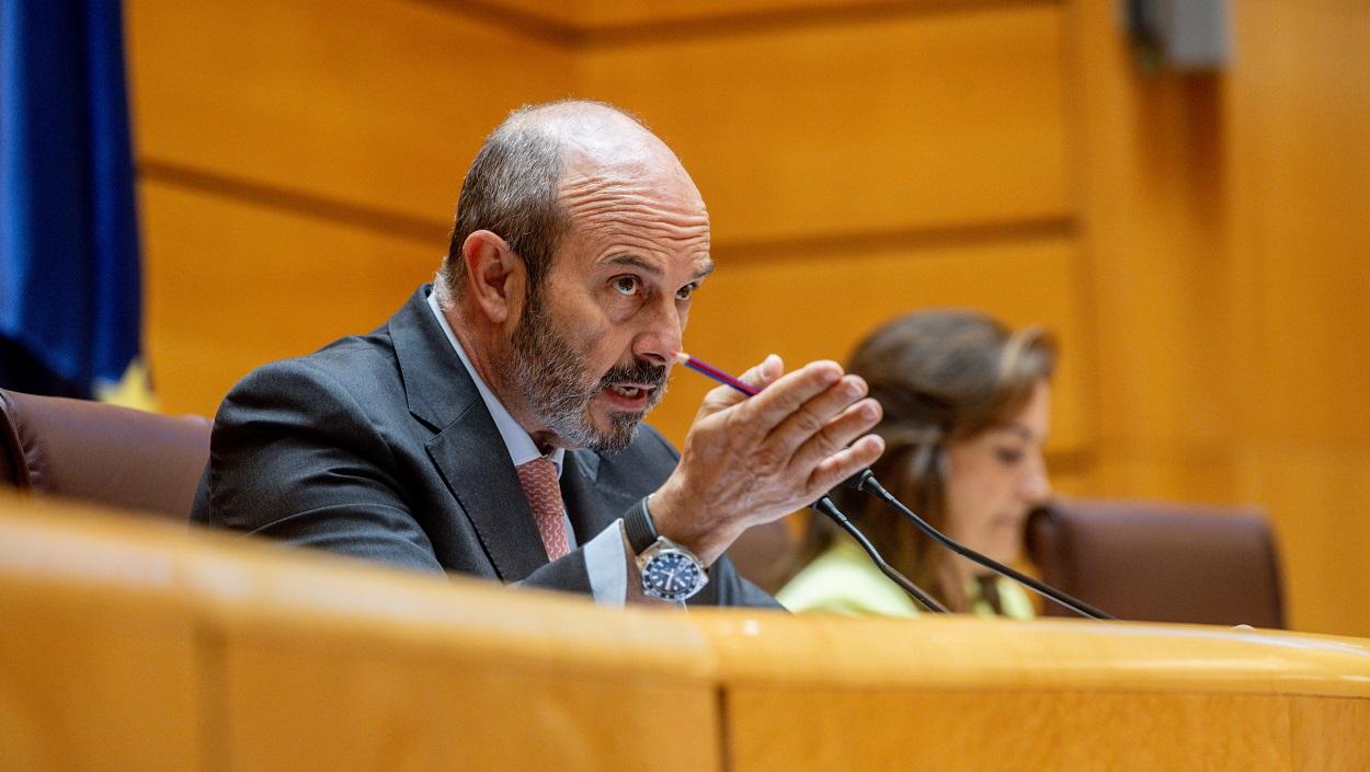 El presidente del Senado, Pedro Rollán. EP
