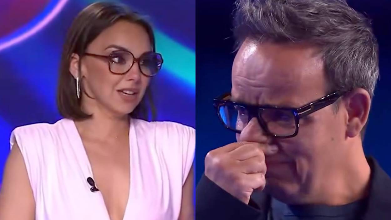 Chenoa y Àngel Llàcer en 'Tu cara me suena'