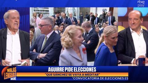 Javier Aroca revienta el argumento de Aguirre sobre Sánchez: