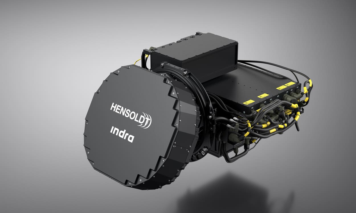 Radar MK1 del Eurofighter. INDRA GROUP