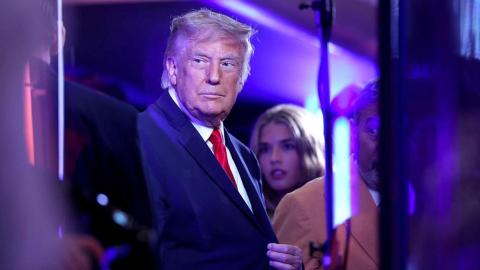 Donald Trump es abucheado en pleno Madison Square 