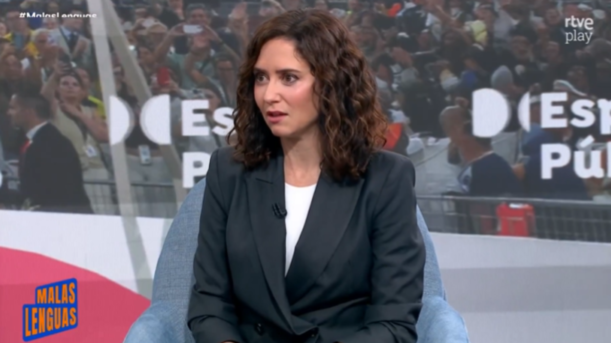Isabel Díaz Ayuso. TVE