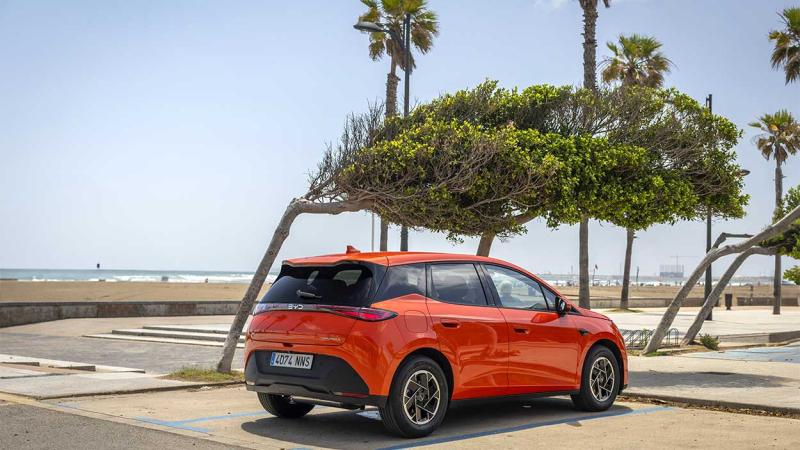 byd dolphin trasera byd dolphin trasera