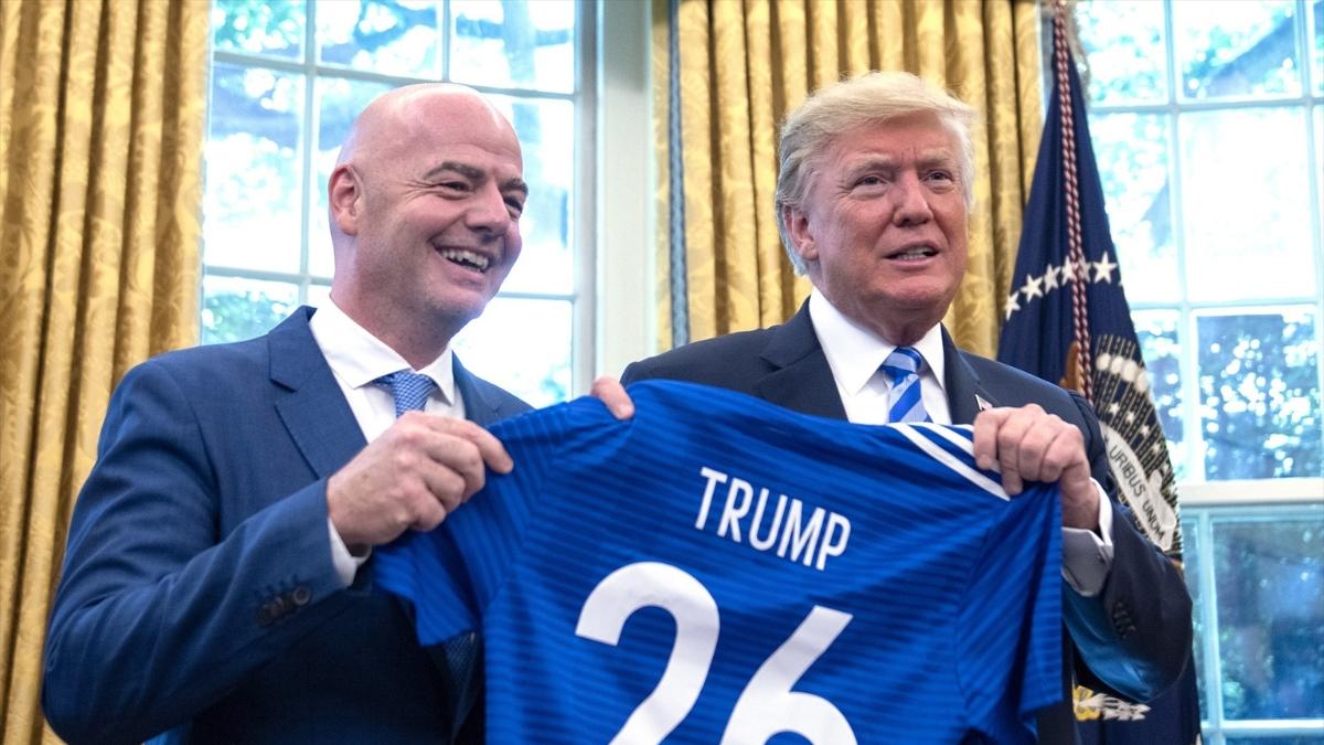 Infantino junto a Trump en la Casa Blanca| EP