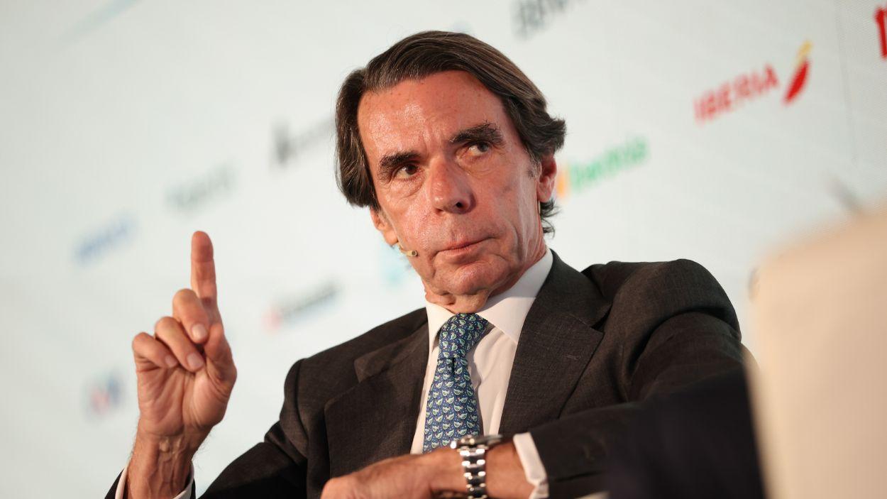 El expresidente del Gobierno José María Aznar / Archivo EP