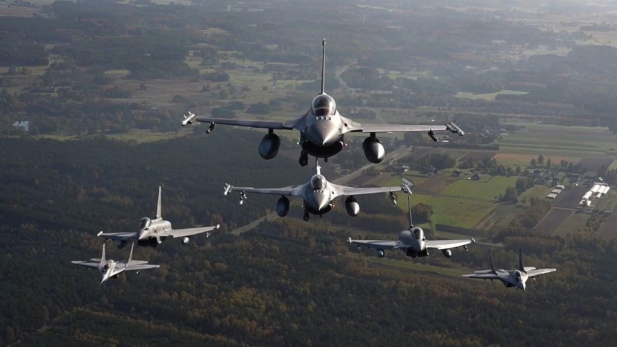 Imagen de recurso de aviones de combate. EP/Archivo.