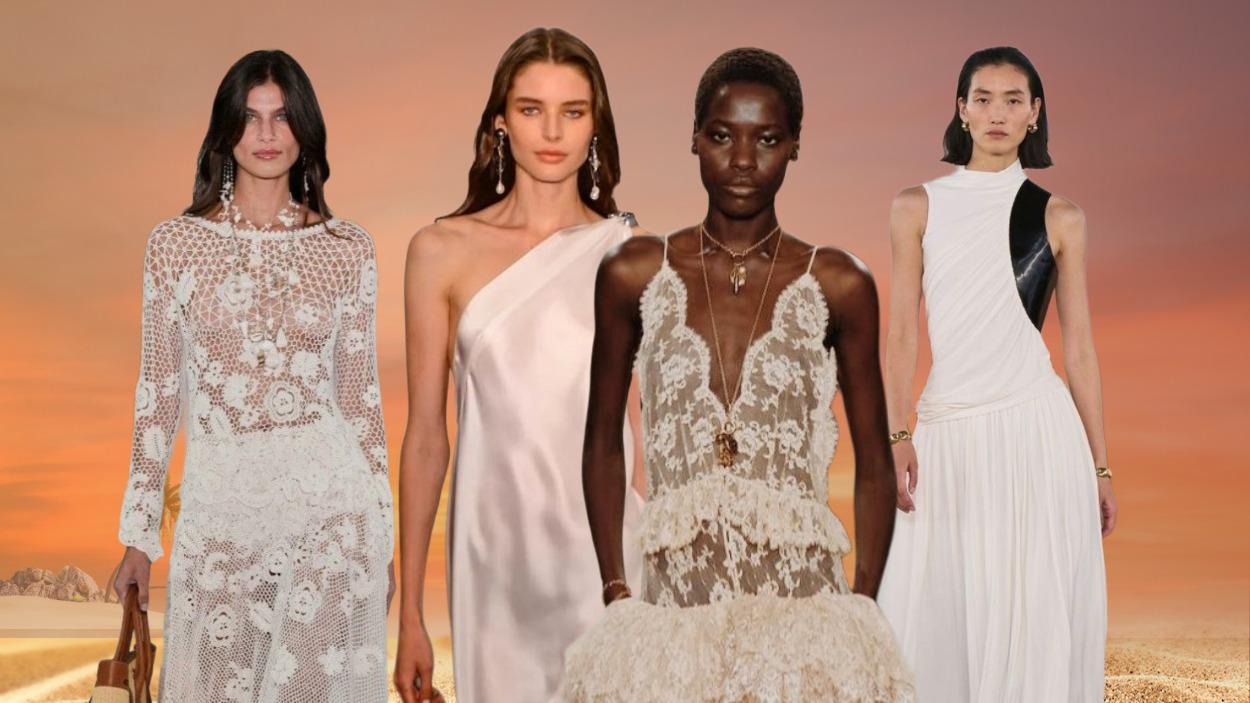Los vestidos blancos para este verano 2026