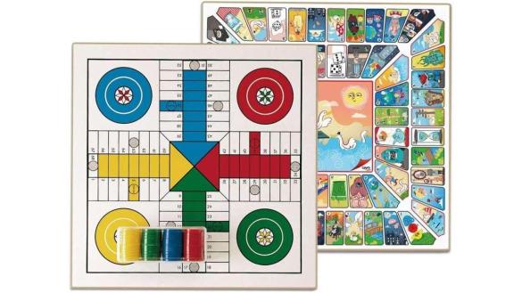 Tablero de 'El juego de la oca' y 'Parchís' Tablero de 'El juego de la oca' y 'Parchís'