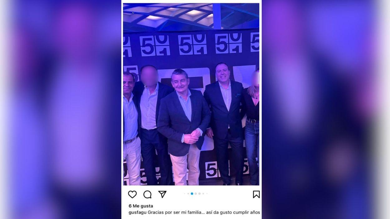 Gustavo Fuentes, ex CEO de ADM junto a Antonio Sanz y Juan de Dios Mellado