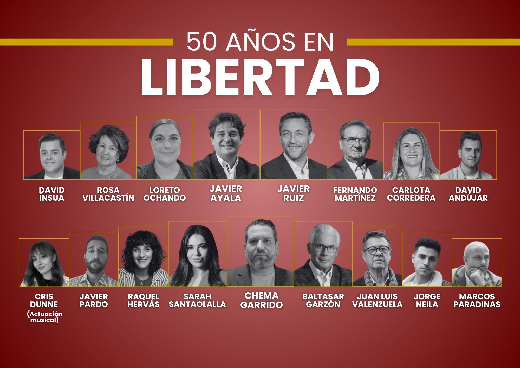 50 años en Libertad: ElPlural.com reúne a un cartel de lujo en Fuenlabrada para debatir sobre derechos
