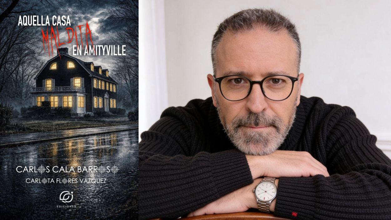 Carlos Cala y su novela actualizada, 'Aquella casa maldita de Amityville'.