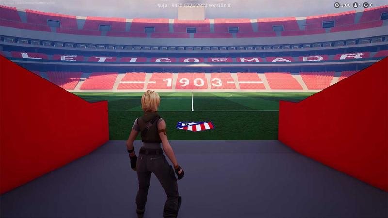 El Atlético de Madrid lleva el Riyadh Air Metropolitano a Fortnite