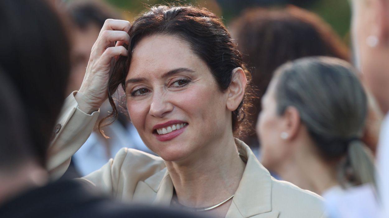 La presidenta de la Comunidad de Madrid, Isabel Díaz Ayuso. EP.