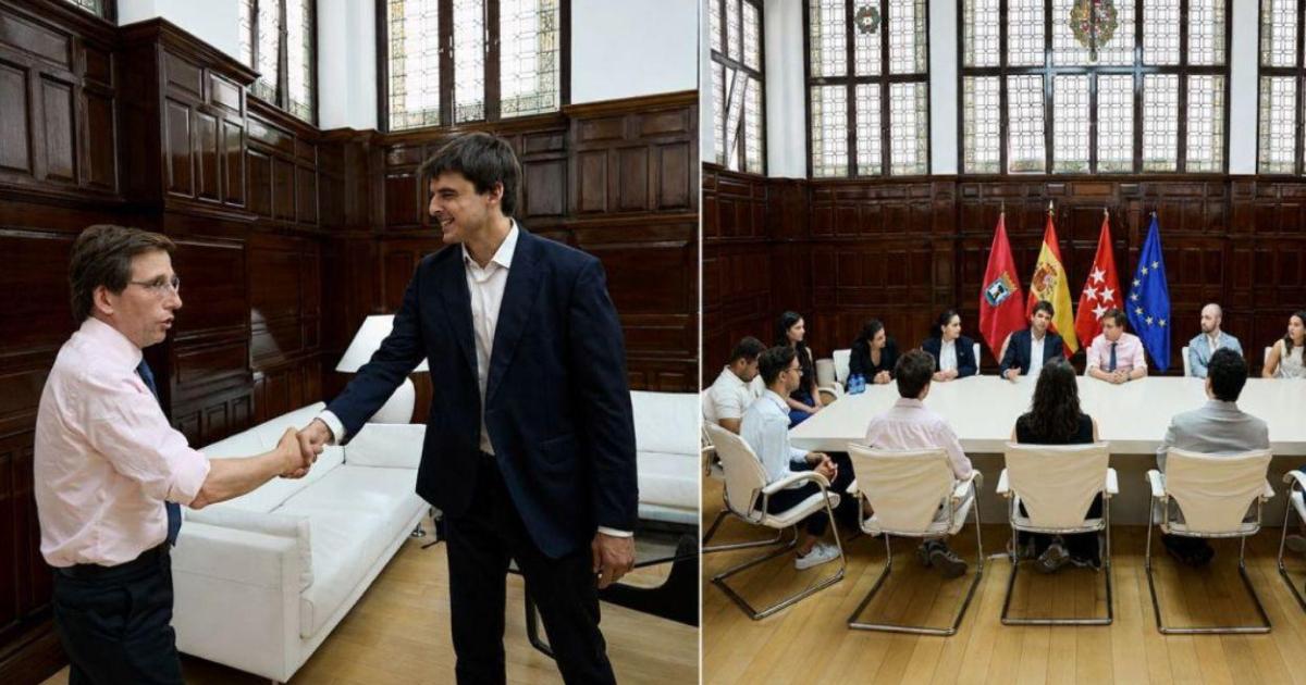 El alcalde de Madrid recibe a AP institute