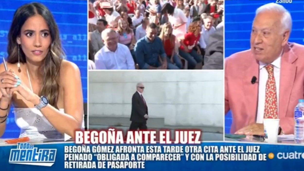 Tesh Sidi y Margallo en 'Todo es mentira'. Mediaset