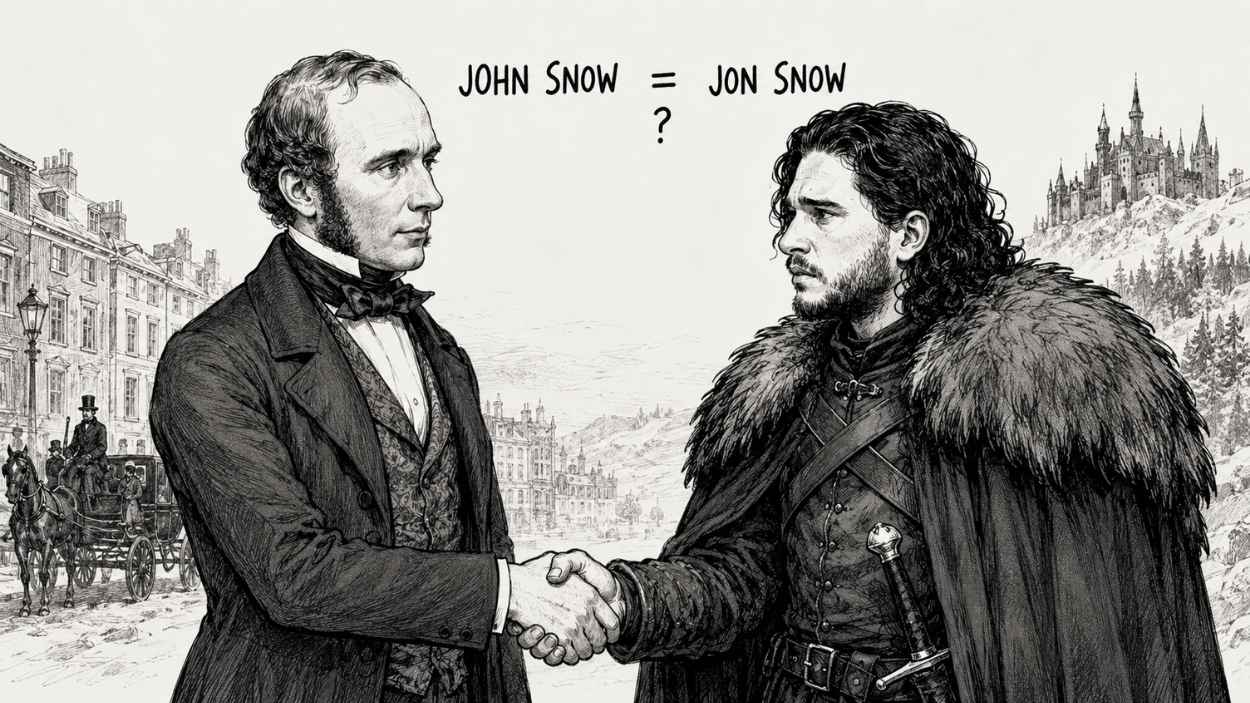 Imagen IA. John Snow.