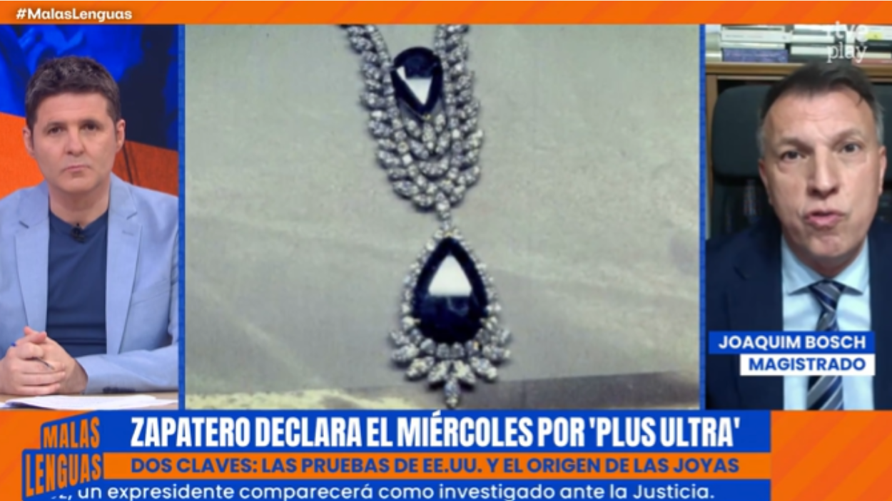 Jesús Cintora y Joaquim Bosch. TVE