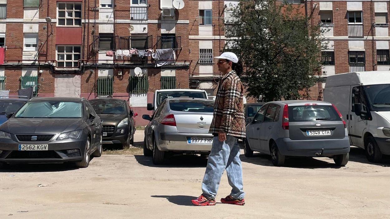 Elio Toffana, durante el rodaje de El Ladrón de la Noche. 