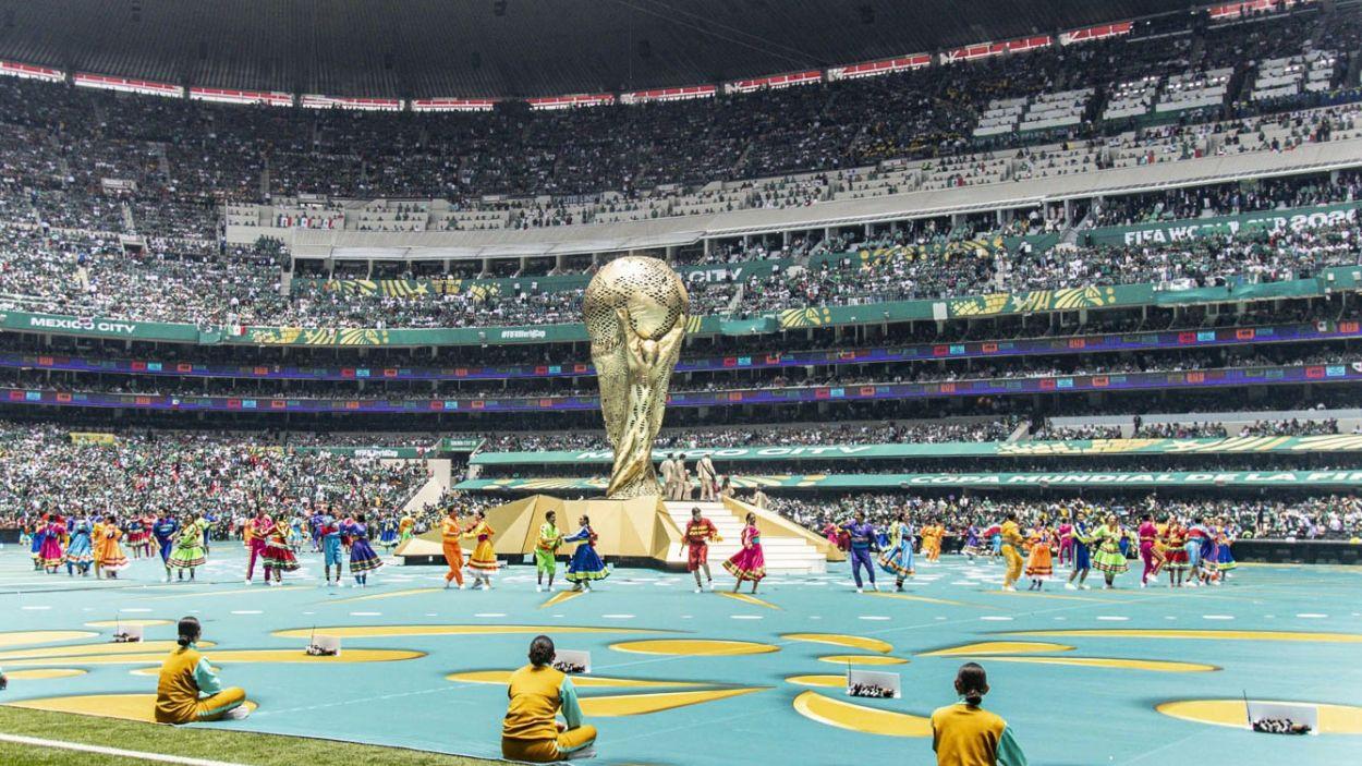 Ceremonia de apertura de la Copa del Mundo. EP.