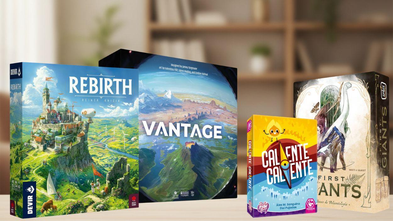 Reiner Knizia, Vantage y mucho más: las novedades de juegos de mesa que estrenan el verano
