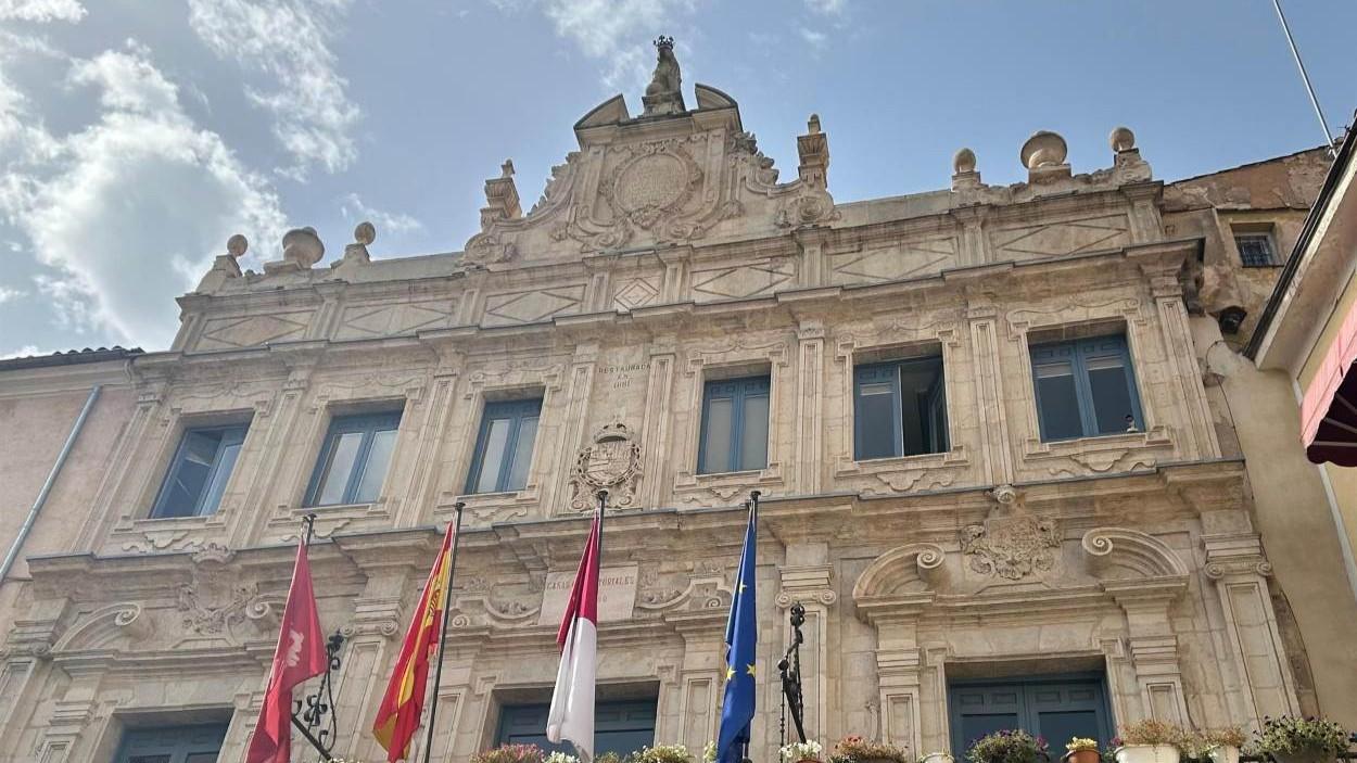 Fachada Ayuntamiento de Cuenca. E.P