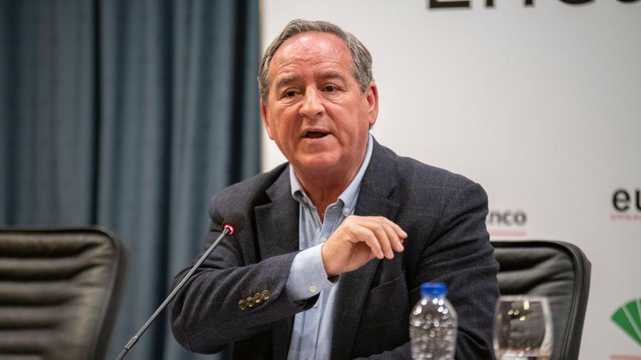 Ángel Nicolás, presidente de la Confederación Regional de Empresarios de Castilla La Mancha (CECAM). EP.