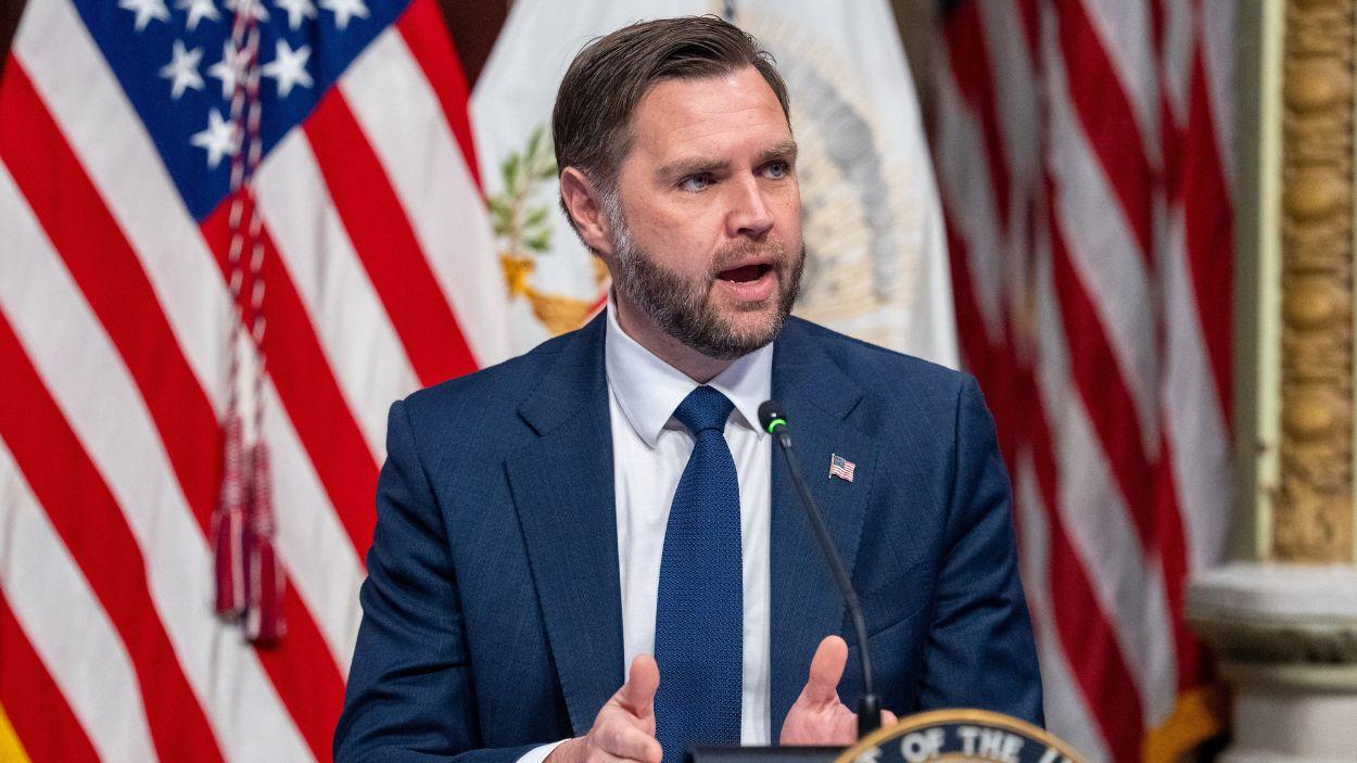 El vicepresidente de Estados Unidos, JD Vance. EP.